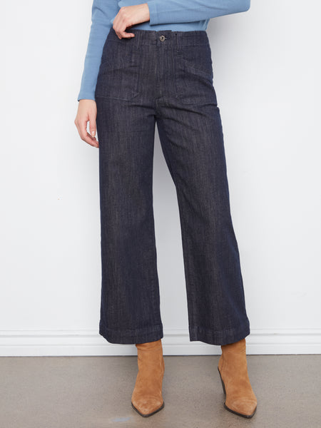 CHARLIE B C5660RR WIDE LEG JEAN 3 colours
