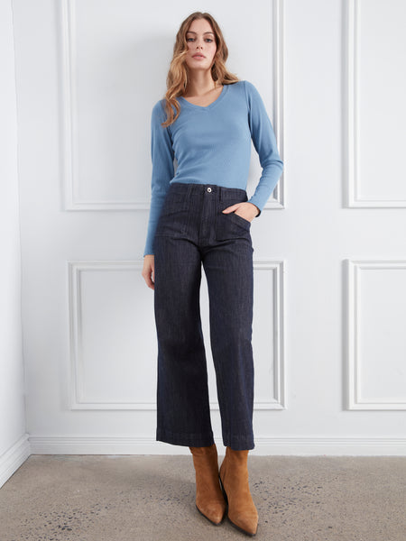 CHARLIE B C5660RR WIDE LEG JEAN 3 colours
