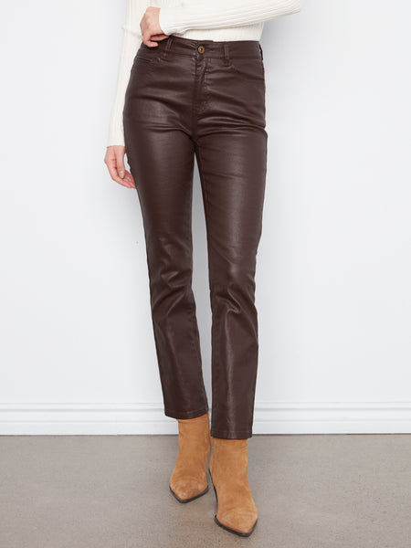 CHARLIE B C5671R METALIC PANT 3 COLOURS