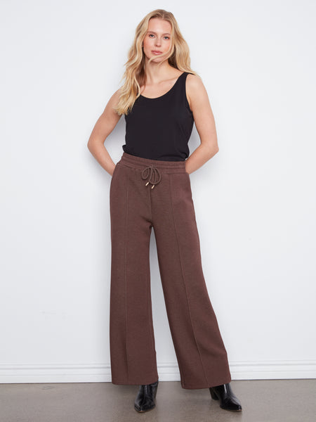 CHARLIE B C5818 KNIT PANT 2 COLOURS