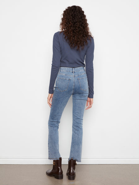 CHARLIE B C5828 GROMMET DETAIL JEAN