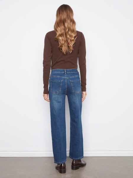 CHARLIE B C5846 EMBROIDERED JEAN