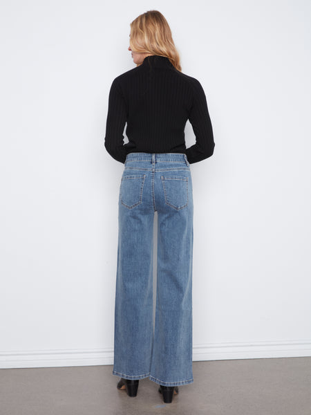 CHARLIE B C5853 EMBELLISHED JEAN