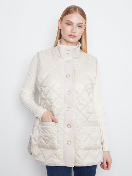 CHARLIE B C6385R REVERSIBLE VEST 2 COLOURS