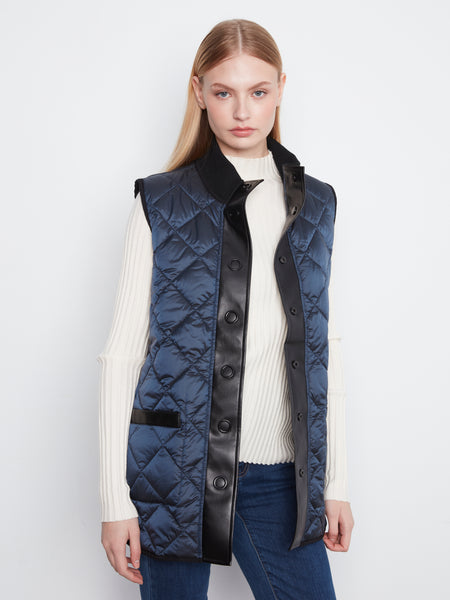 CHARLIE B C6385R REVERSIBLE VEST 2 COLOURS