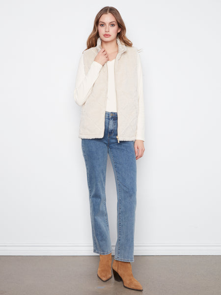 CHARLIE B C6424 REVERSIBLE VEST