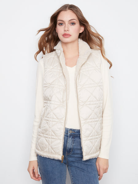 CHARLIE B C6421 REVERSIBLE VEST