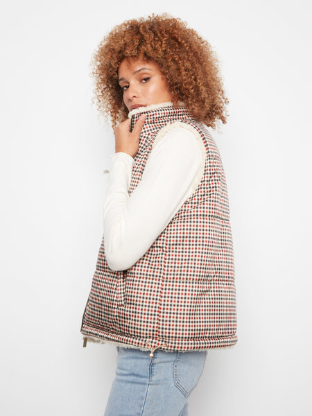 CHARLIE B C6424 REVERSIBLE VEST