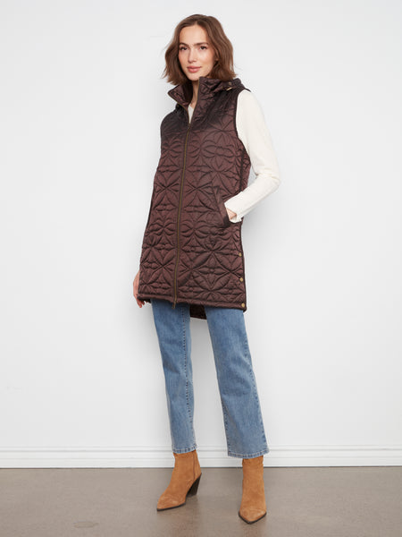 CHARLIE B C6426 VEST 3 COLOURS