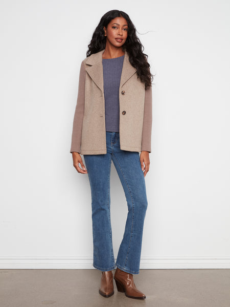CHARLIE B C6436 SWEATER COAT