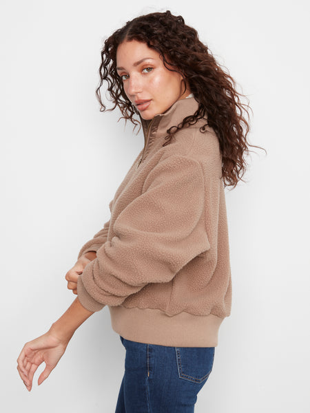 CHARLIE B C6443 HALf ZIP SWEATER 2 colours
