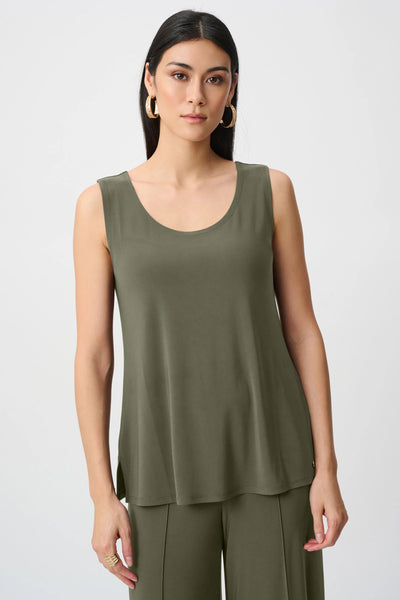JOSEPH RIBKOFF 251970F26 SILKY KNIT COOP NECK CAMISOLE