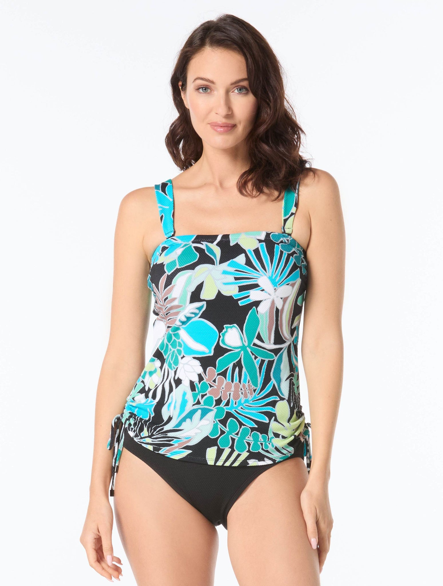 BEACH HOUSE H1K548 EVIE BANDEAU TANKINI- Removeable straps