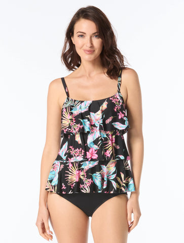 BEACH HOUSE H3K025 JANE RUFFLE TANKINI
