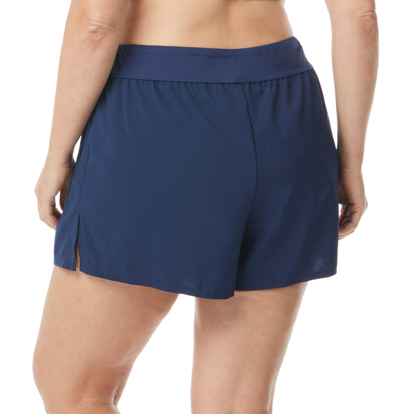BEACH HOUSE PLUS HW58102 APRIL STRETCH WOVEN SWIM SHORT- 2 colours