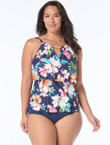 BEACH HOUSE PLUS HW5K050 JACLYN TANKINI