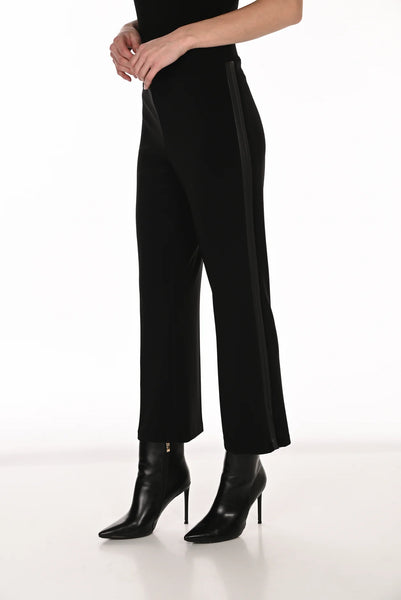 FRANK LYMAN 263011 PANT WITH FAUX LEATHER TRIM