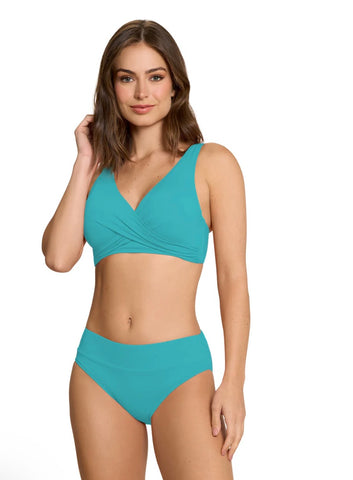 JANTZEN JZ23158B VERA SURPLICE BIKINI TOP - 2 COLOURS