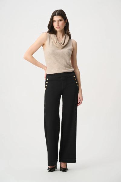 Joseph Ribkoff 264929 Rhinestone Cowl Neck Top