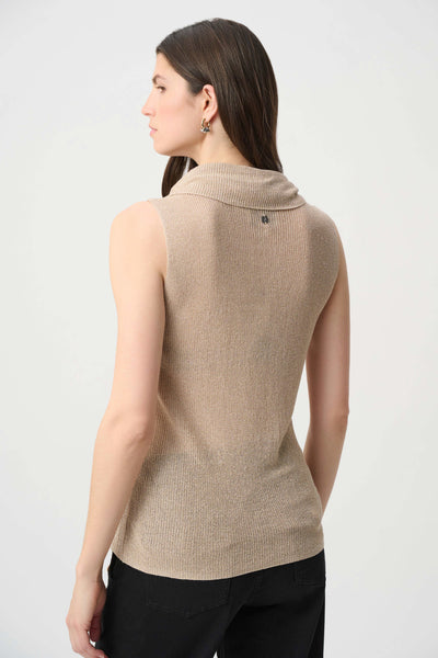 Joseph Ribkoff 264929 Rhinestone Cowl Neck Top