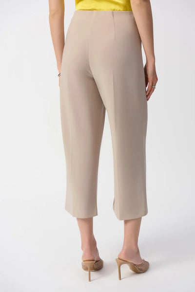 JOSEPH RIBKOFF 251005 Silky Knit Culotte Pull-On Pants