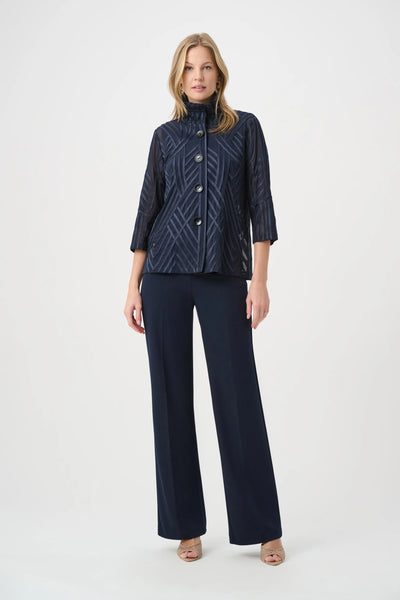 Joseph Ribkoff 264710 Tone-on-Tone Soutache Jacket
