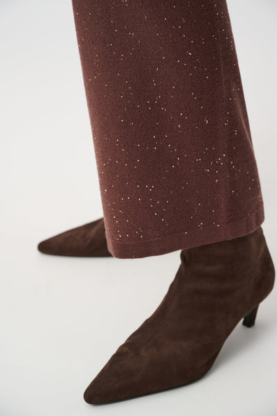 Joseph Ribkoff 264931 Sequin Knit Drawstring Culottes