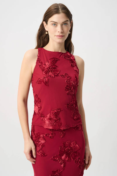 Joseph Ribkoff 264141 Embellished Sleeveless Top