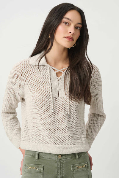 Joseph Ribkoff 271904 Sequin Polo Sweater