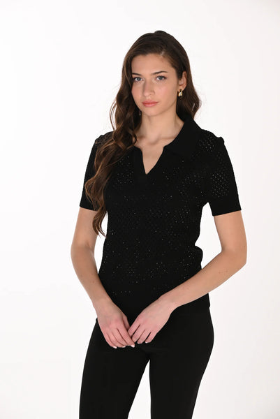 FRANK LYMAN 263732 EMBELLISHED SWEATER