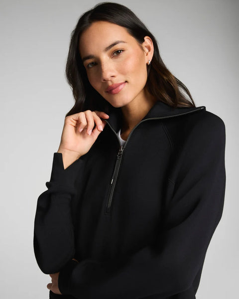 SPANX 50446R AirEssentials® Half Zip BLACK