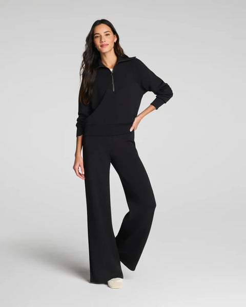 SPANX 50446R AirEssentials® Half Zip BLACK