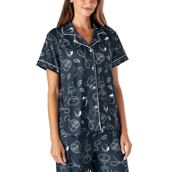 HELLO MELLO HMBZT Breezy Does It Pajama Tops 3 COLOURS