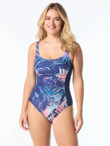 GABAR  G7X439 SCOOP NECK ONE PIECE SWIMSUIT