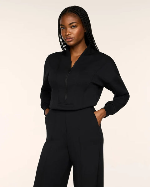 SPANX 22847R AirEssentials® Long Sleeve Shawl Collar Jumpsuit