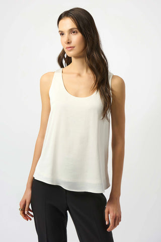 Joseph Ribkoff 253292 Recycled Hammered Satin Sleeveless Top