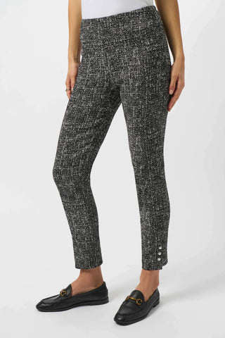 JOSEPH RIBKOFF 253099 ABSTRACT JACQUARD STRAIGHT PULL ON PANTS