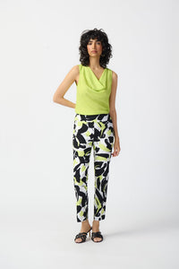 Joseph Ribkoff 231266 Abstract Print Millennium Pull-On Pants