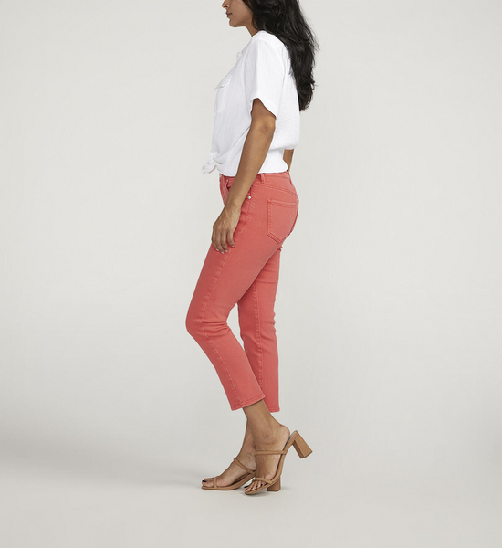 Jag J2943 Cassie Mid Rise Cropped Pants in two colours
