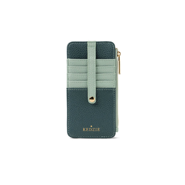 KEDZIE KDZEW ESSENTIALS ONLY ZIPPERED WALLET 6 COLOURS