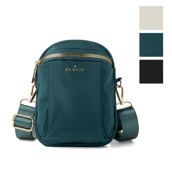 KEDZIE KDZMCB Midtown Crossbody 3 COLOURS