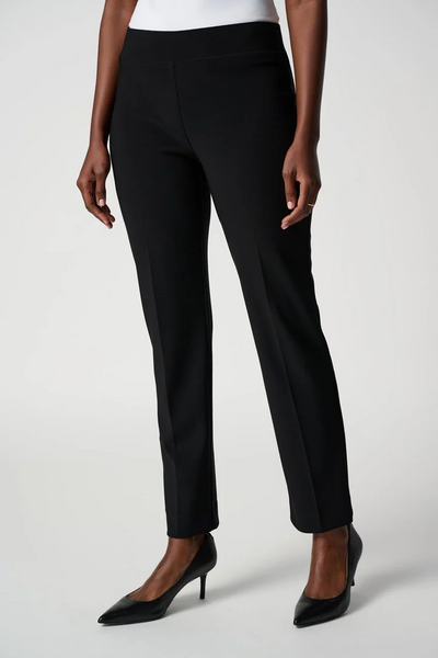 Joseph Ribkoff 143105 Classic Straight Pant in Black & Navy