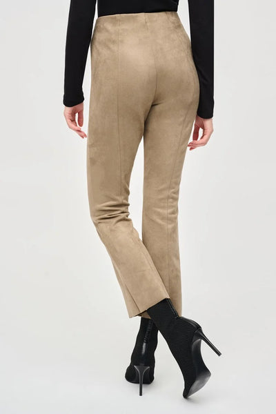 Joseph Ribkoff 243178 Scuba Suede Flared Pants