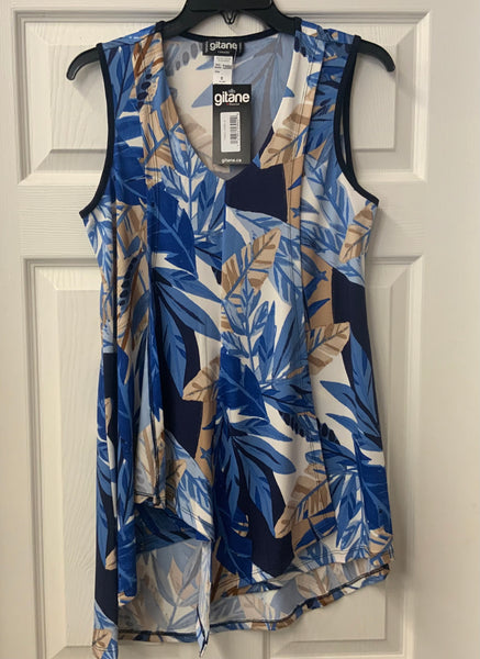 GITANE T25506 V-NECK TUNIC TOP 3 COLOURS