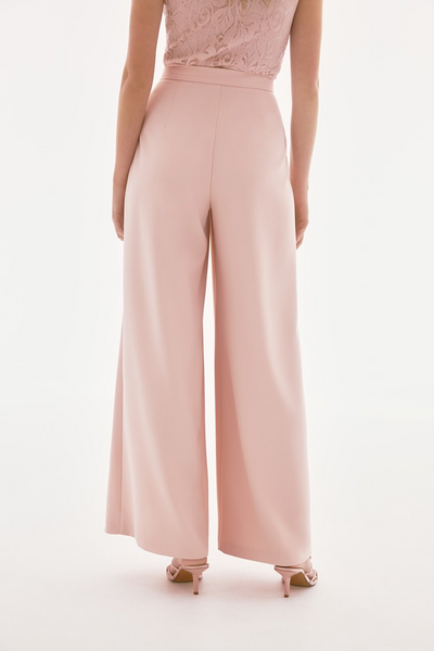 Joseph Ribkoff 251734 Signature | Woven Crepe High Waist Wide Leg Pants