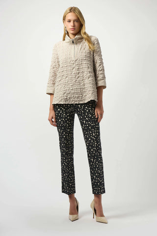 Joseph Ribkoff 253097 Millennium Abstract Print Straight Pull-On Pants