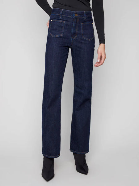Charlie B C5687 Flare Leg Jeans