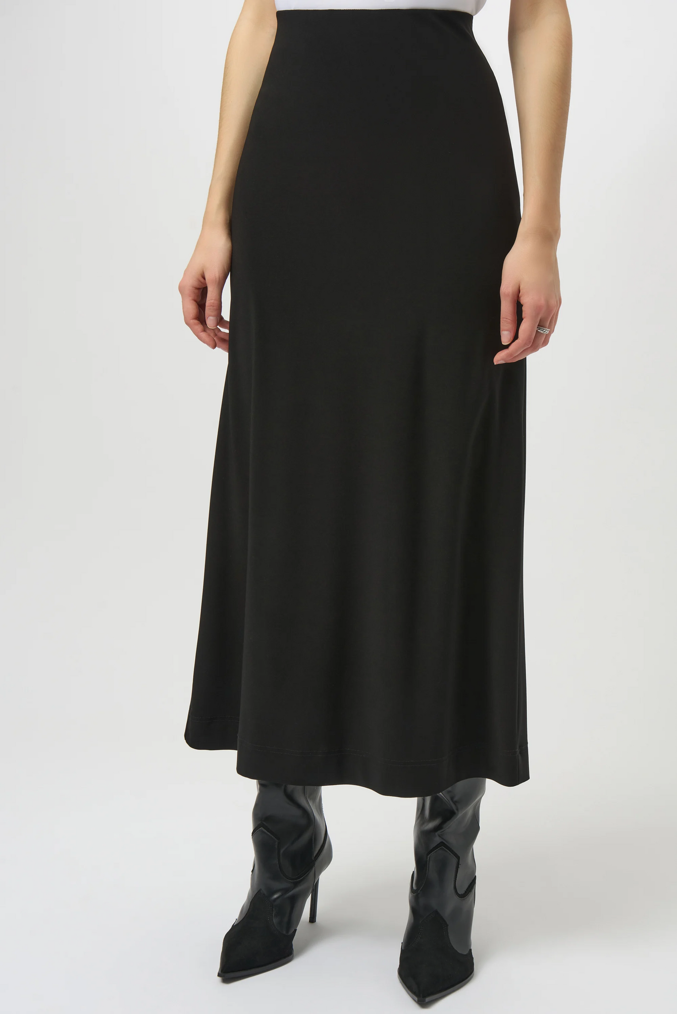 Joseph Ribkoff 254018 Silky Knit Pull-On Maxi Skirt
