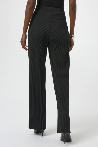 Joseph Ribkoff 254006 Pleated Scuba Crepe Wide-Leg Pants