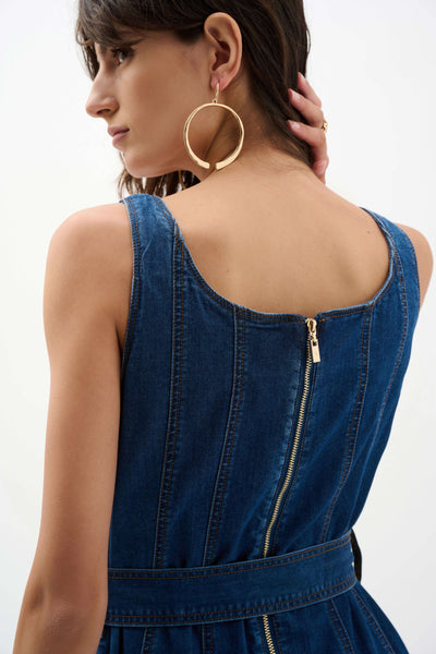 JOSEPH RIBKOFF 262901 DENIM DRESS